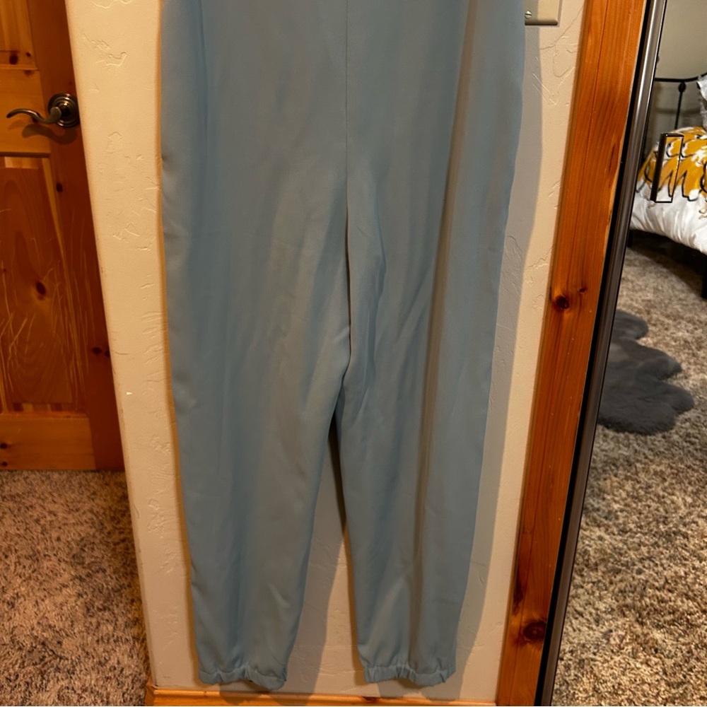 Armani Exchange Soft Blue Jumpsuit - Picture 11 of 16